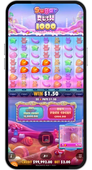 Sugar Rush 1000 Slot — 96.50% RTP & Real Money Play