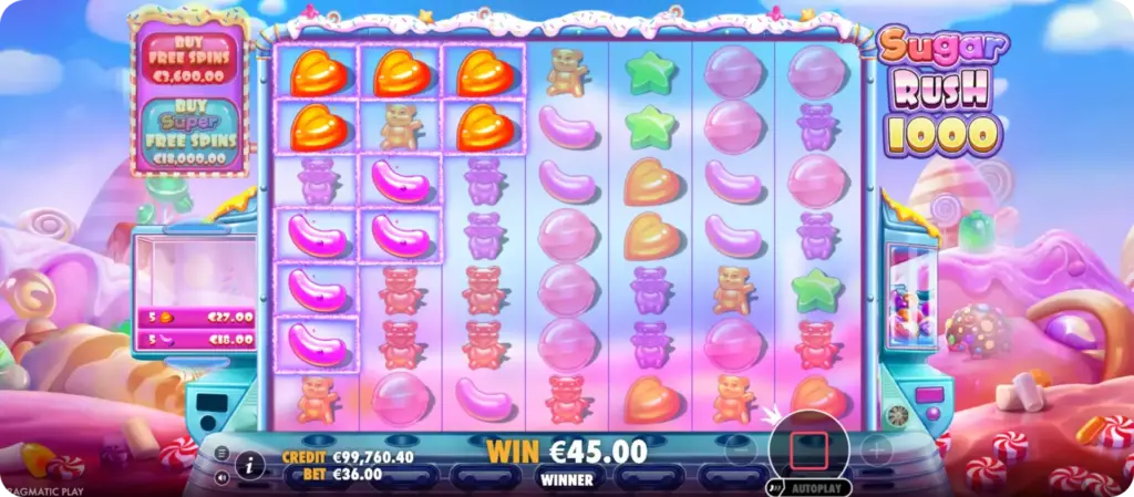 Sugar Rush 1000 Demo